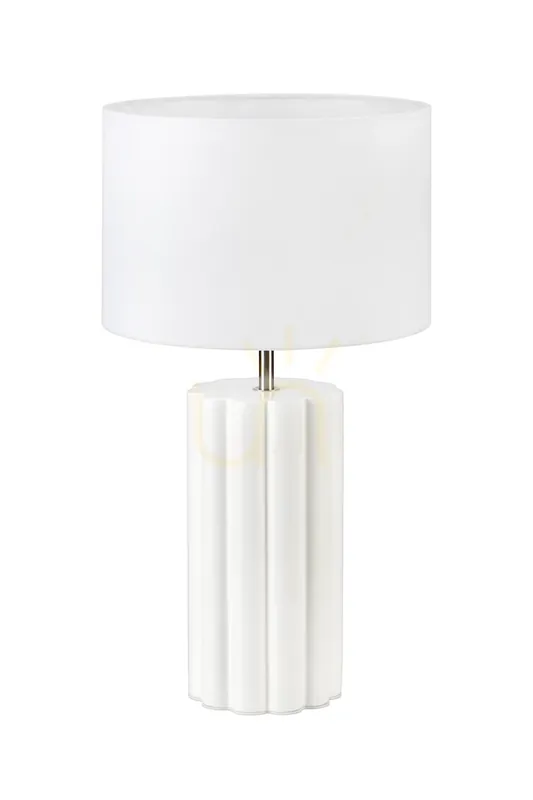Lampă de masă Markslojd Column albă ceramică/textilă 44 cm 108220 Comandă acum