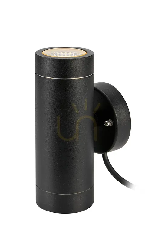 Aplica de perete exterior Markslojd Garden 24 negru aluminiu LED 2x3W 108169 Disponibil imediat