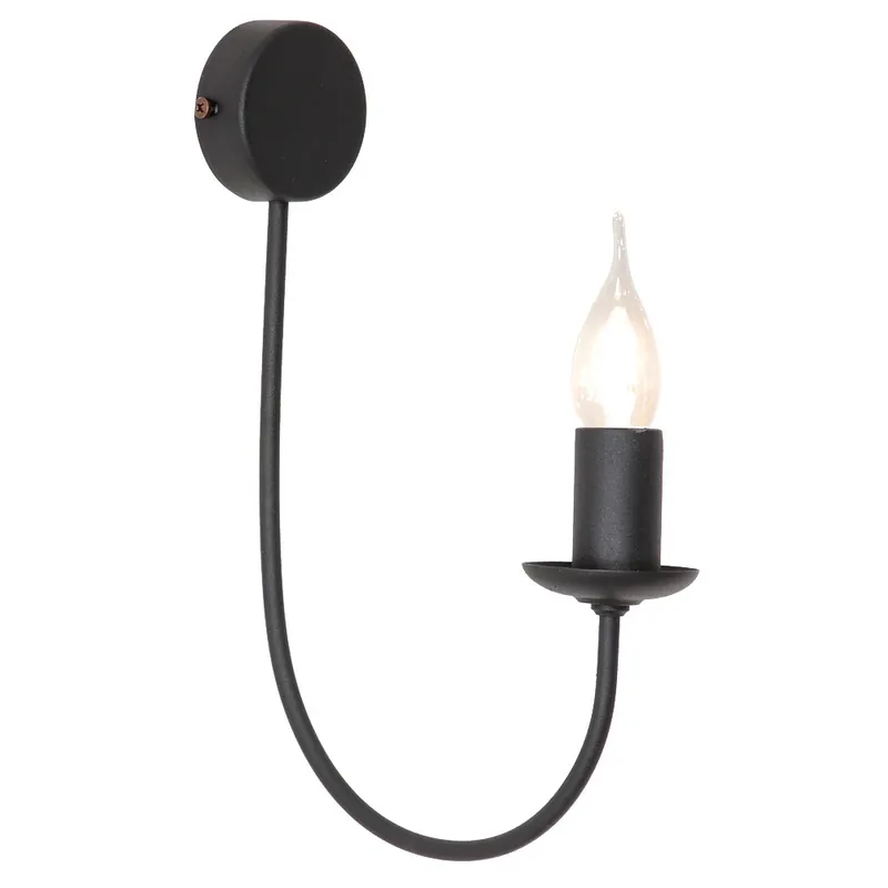 Cel mai bun preț Lampă de perete Feb Black