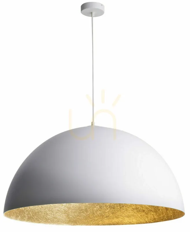 Lampă suspendată Sigma Sfera 70 cm alb/auriu SKU 30133 Vezi acum