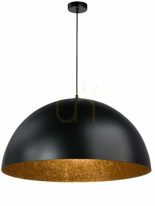 Livrare rapidă Lampă suspendată Sigma Sfera 50 cm negru cupru 30138