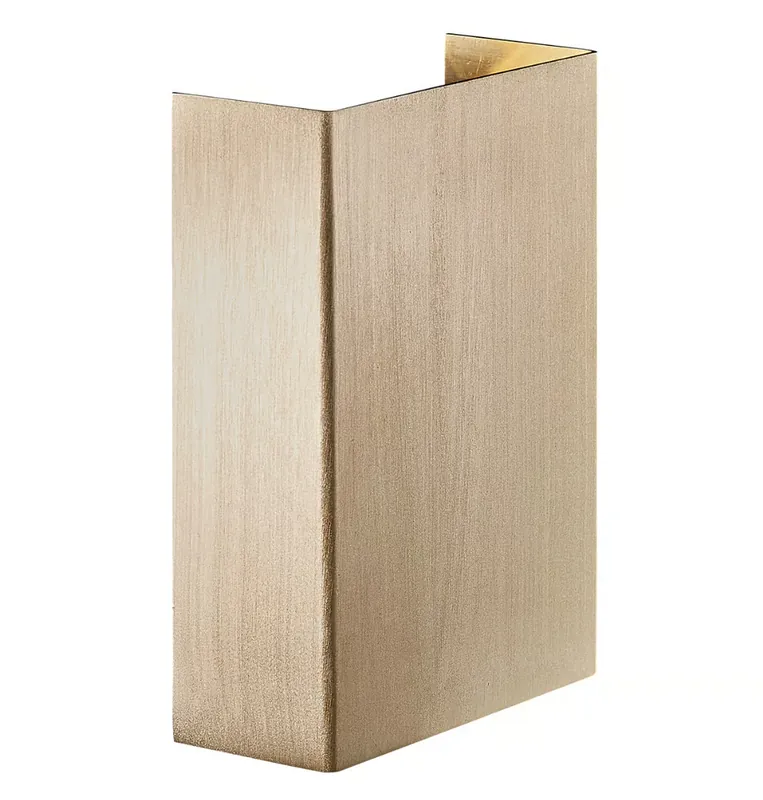 Aplică pentru exterior Fold 10 Brass IP54 Nordlux Plată sigură