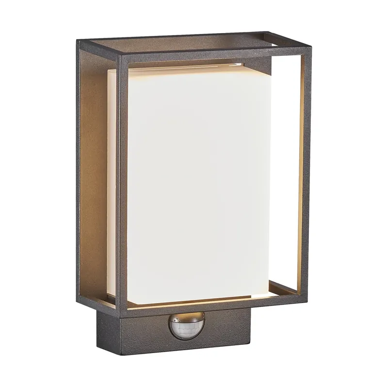Aplică de exterior cu senzor de mișcare Nestor negru IP44 Nordlux Livrare rapidă