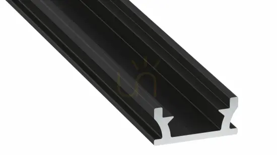 Profil LUMINES tip Terra negru lăcuit 1 m Cel mai vândut
