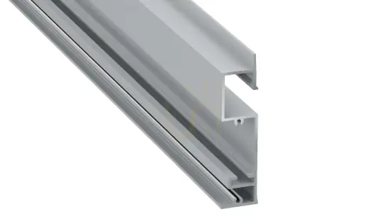 Reducere extra Profil LED LUMINES tip Flaro anodizat argintiu 1 m