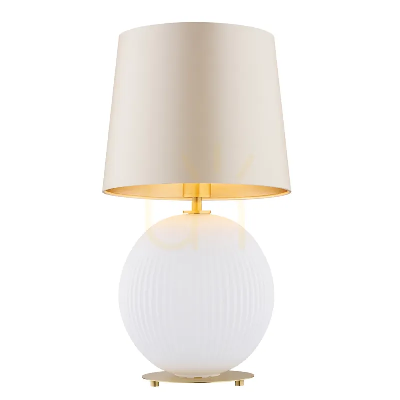 Popular Lampă de masă Argon HAMILTON albă E27 8544