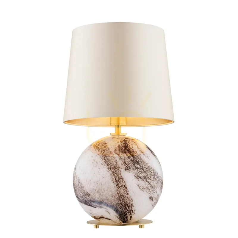 Lampă de masă ARGON Harlem albă E27 IP20 8547 Nu rata