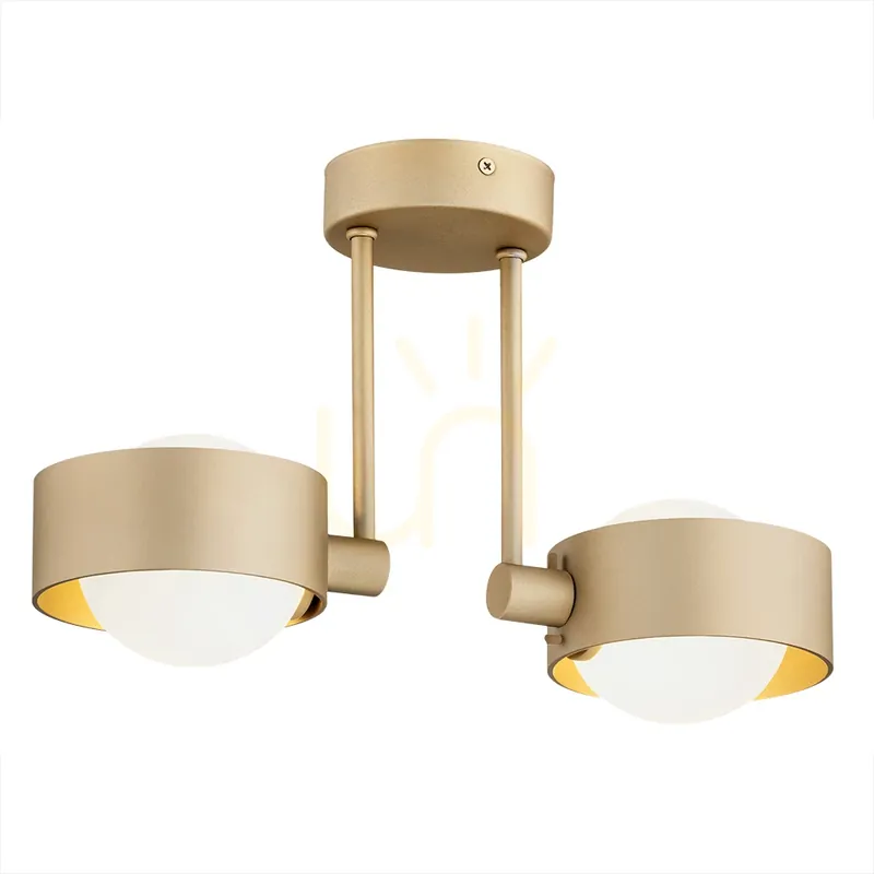 Ofertă specială Lampă suspendată ARGON MASSIMO PLUS alb opal mat auriu IP44 7215