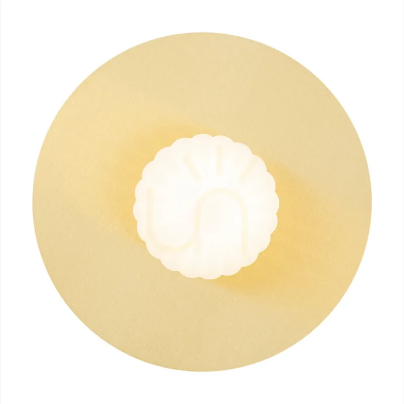 Lampă de perete ARGON PALOMA albă opal mat alamă E14 IP20 SKU 8503 Vezi acum