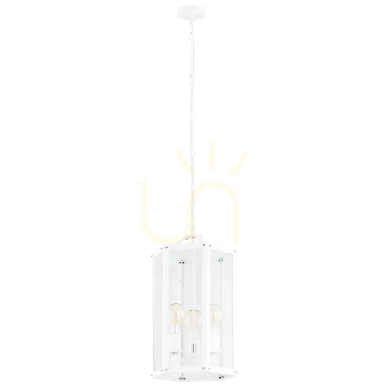 Lampă suspendată albă ARGON Bodrum 1251 3xE27 IP20 Reducere