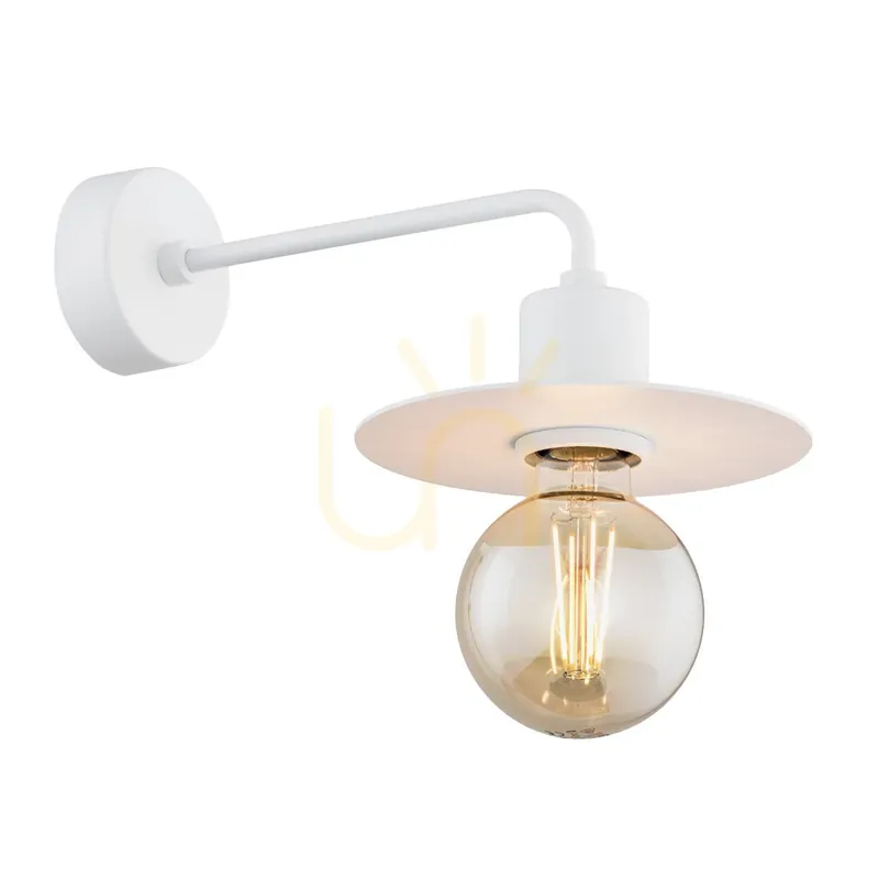 Ofertă exclusivă Lampă de perete albă ARGON CORSO 3878 IP20 E27