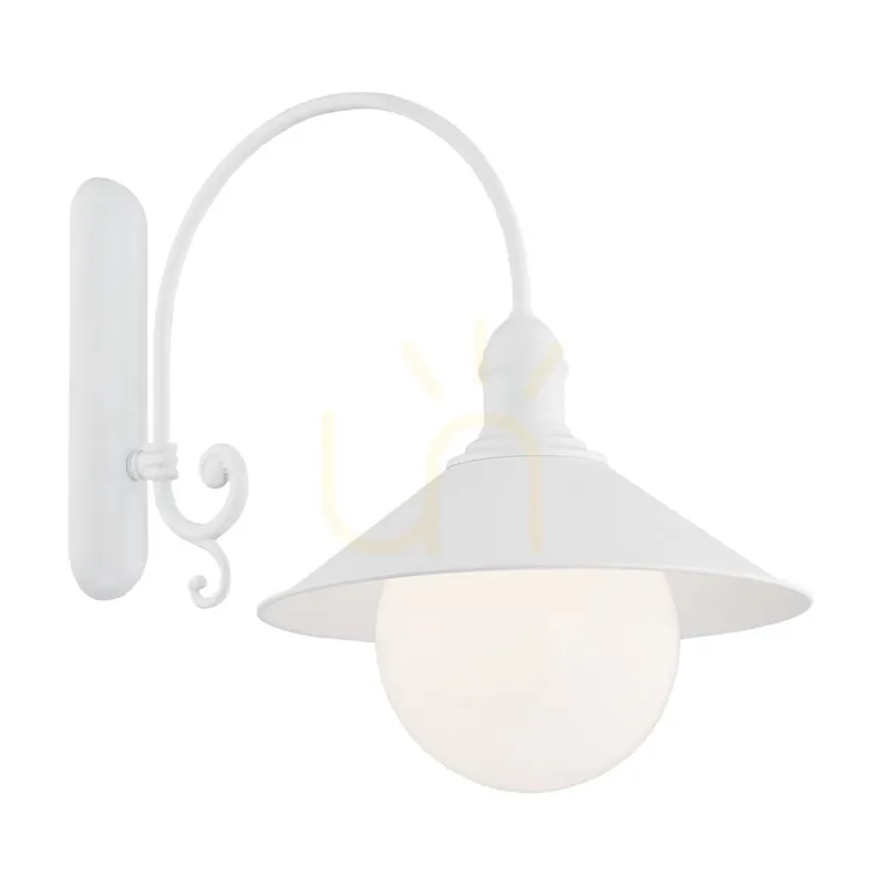 Aplică exterior ARGON ERBA BIS alb IP44 E27 3297 Super ofertă