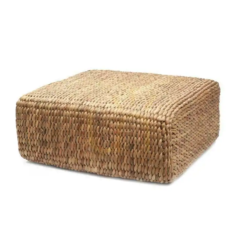 Hyacinth Pouffe Square - Natural - 60 Preț redus