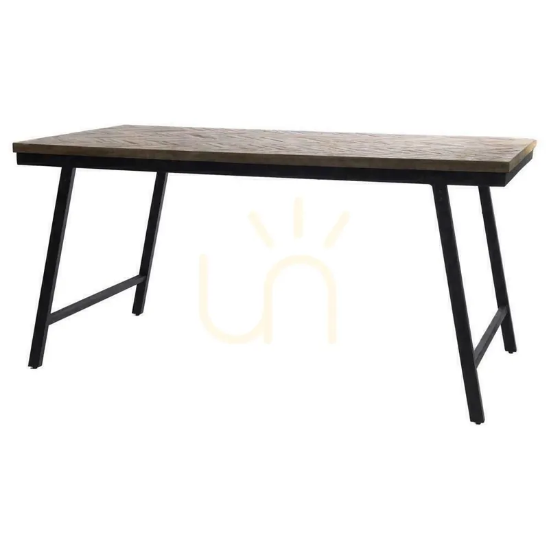 Comandă acum The Herringbone Market Table - Natural - 160cm