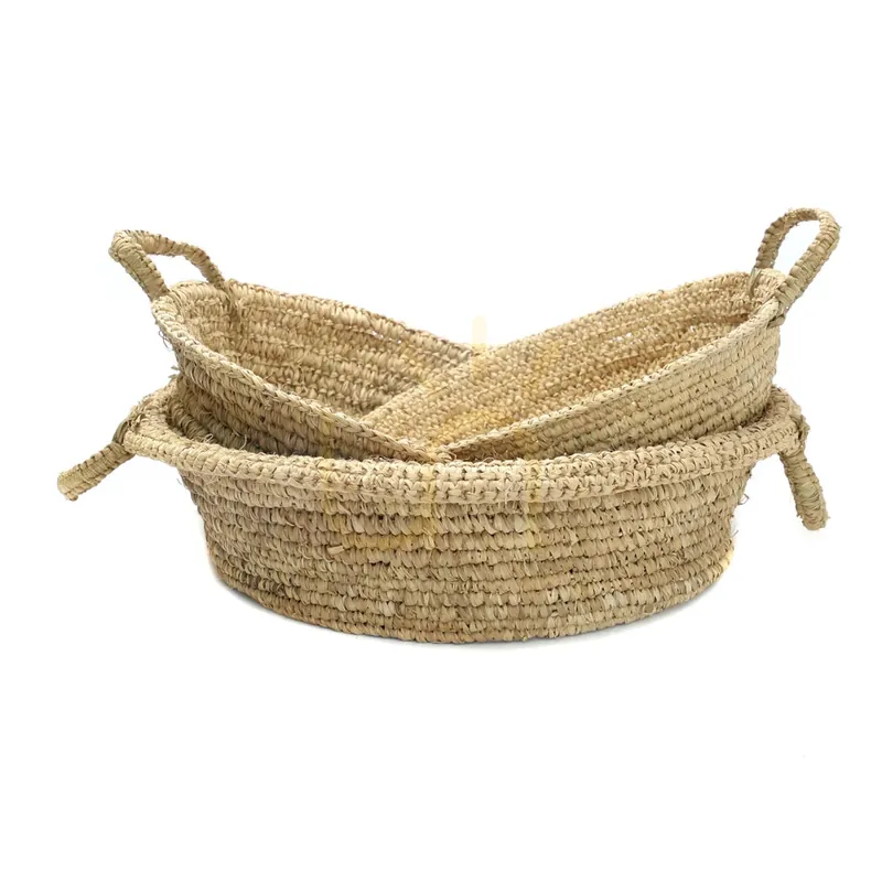 Coș din rafie BAZAR BIZAR natural 35 cm Baskets S Plată securizată