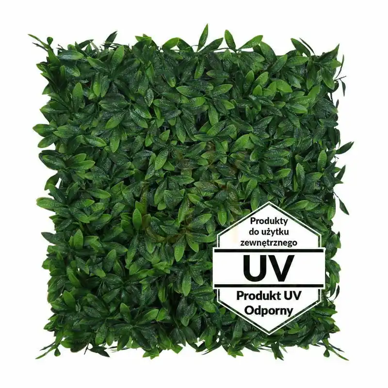 Verde artificial UV Laurel mat 50x50cm Cumpără online