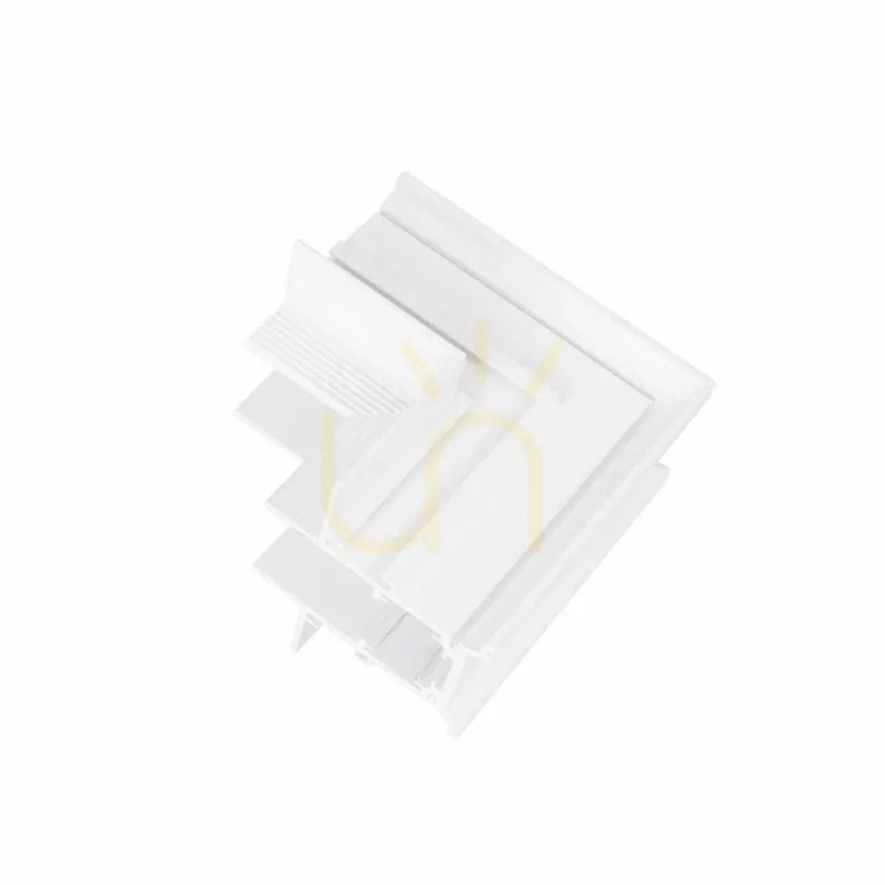 Suport unghiular magnetic șină Max Light MAX MT0027 alb 8x8 cm Premium