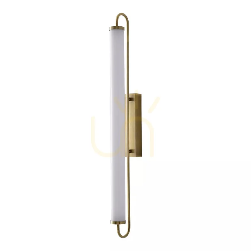 Lampă de perete pentru baie IP44 OLENDRIA - aur WL0119-L - YASKR Ultima șansă
