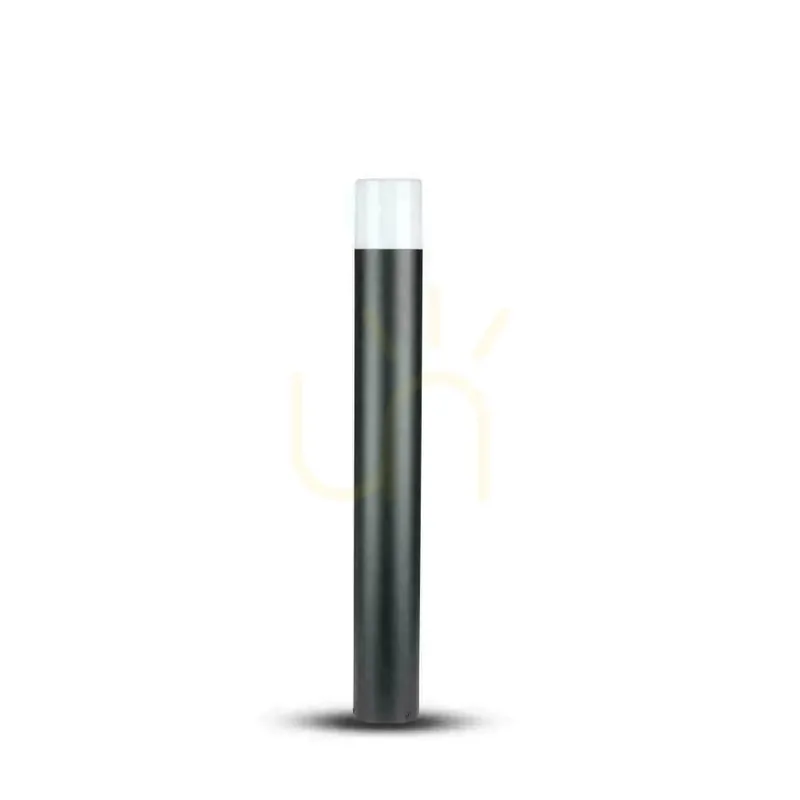 V-TAC GU10 Stâlp rotund de grădină din aluminiu negru 80x80x500mm IP54 VT-7617 3 ani garanție Ultima șansă