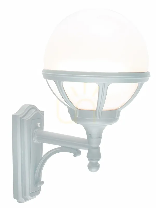 Ultima șansă Lampă de perete pentru exterior BOLOGNA NORLYS 361WH Alb E27 Norlys.