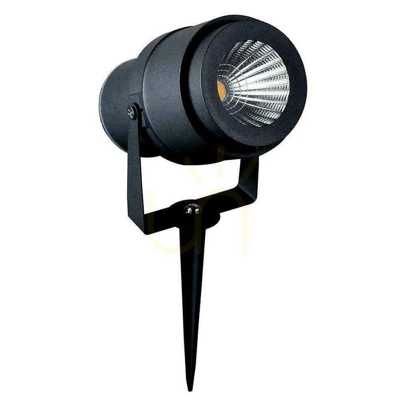 V-TAC 12W negru VT-857-B 3000K 880lm LED condus de gradina corp de iluminat sol Noutate