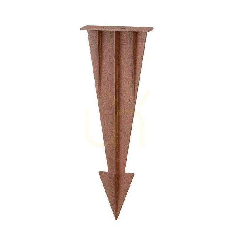 Ancoră de fixare la sol pentru corpurile de iluminat VT-409 100x35x274mm Braz Corten VT-12050-C Vezi acum