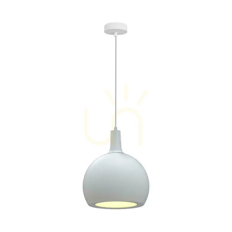 V-TAC E27 280x218mm corp de iluminat suspendat alb VT-89020 Ieftin