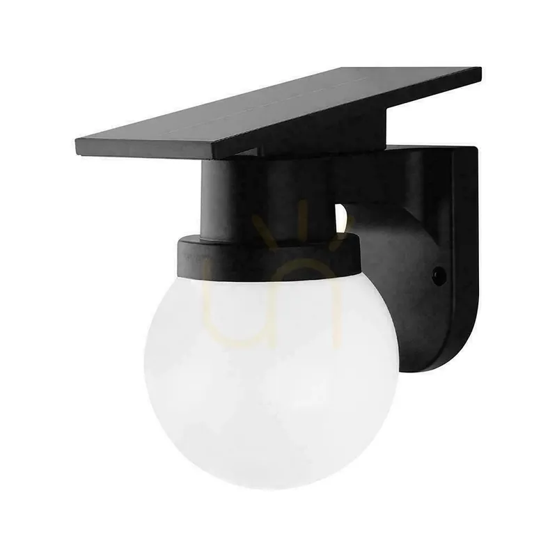 V-TAC 0.9W solar perete sconce corp de iluminat LED culoare schimbare CCT IP54 telecomandă VT-11149CCT 3000K, 4000K, 6000K 120lm Doar azi