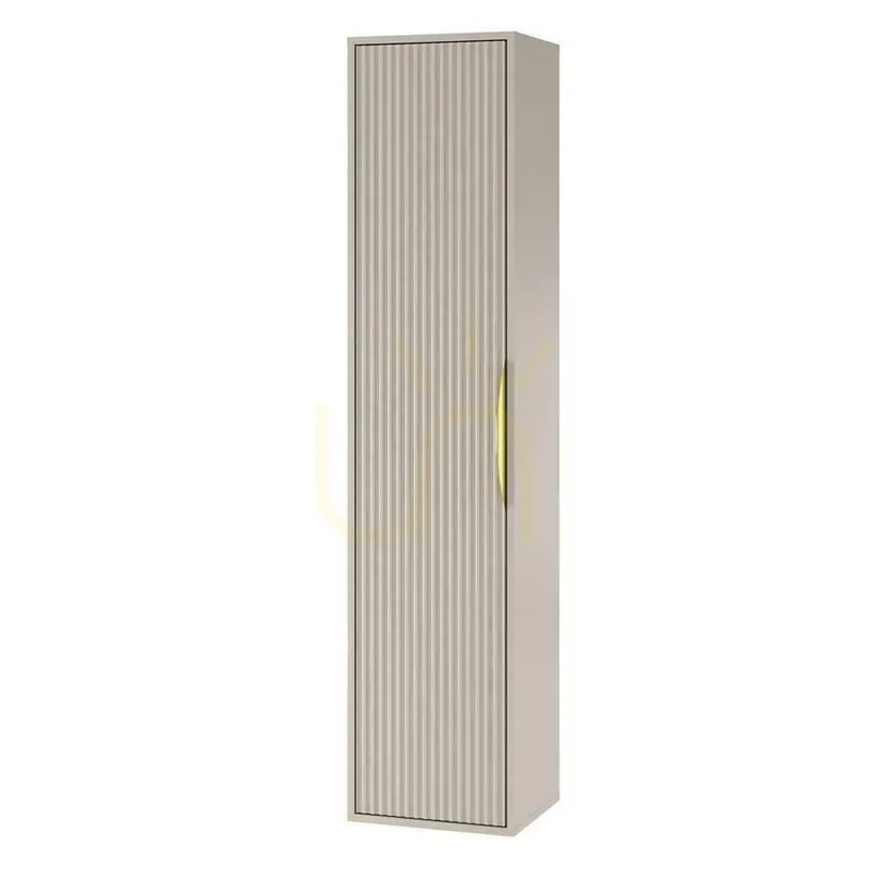 Cabinet de baie ANVERS Cashmere cu mâner auriu Disponibil imediat