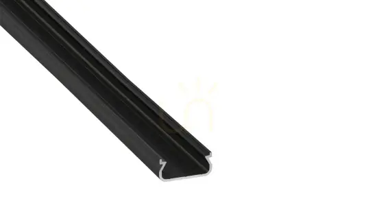 Reducere TEKKNI+ profil tip ORRE+ negru anodizat 3 m