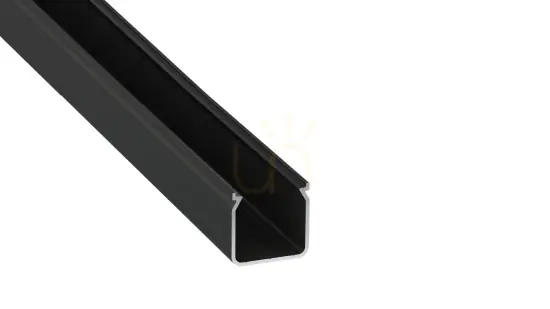 Profil TEKKNI+ tip HELSE+ negru anodizat 3 m Noutate