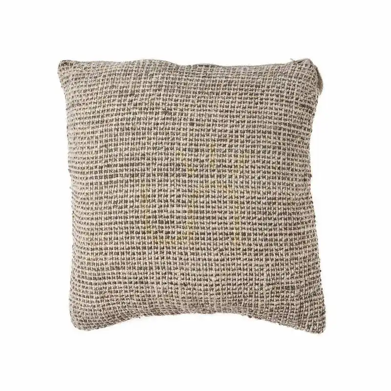 Copertă pernă din in Grain, natural negru, 50x50 cm Reducere