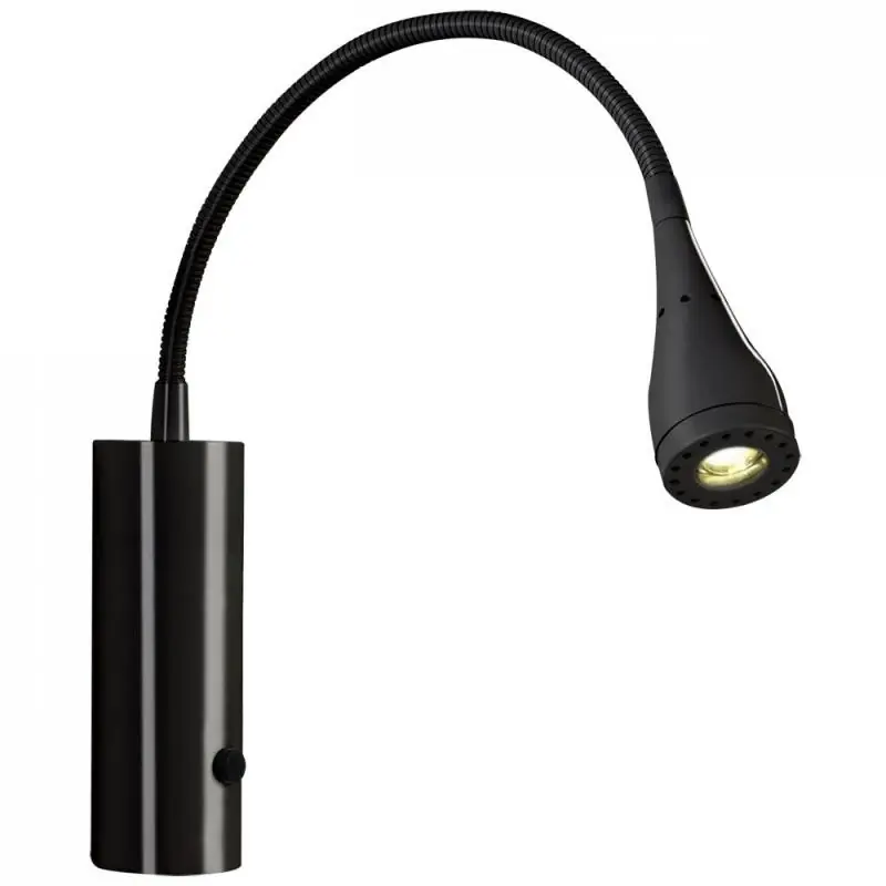 Ofertă exclusivă Aplica LED moderna cu brat flexibil Mento neagra