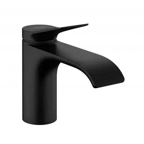 Nu rata Baterie lavoar monocomanda 80, cu ventil pop-up, negru, Hansgrohe Vivenis 75010670
