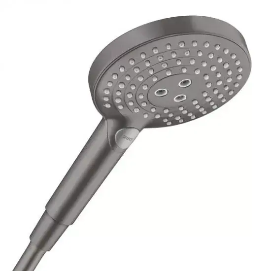 Para de dus mobila, antracit satinat (brushed black chrome), Hansgrohe Raindance Select S 120 3 Jet 26530340 Disponibil imediat