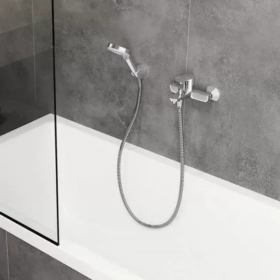 Baterie cada dus monocomanda, crom, Hansgrohe Vernis Blend 71440000 Preț mic