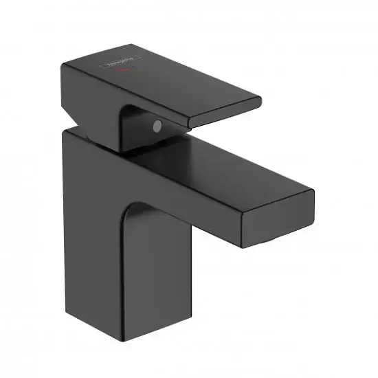 Baterie lavoar monocomanda 70 CoolStart, cu ventil pop-up, negru mat (matt black), Hansgrohe Vernis Shape 71593670 Plată sigură