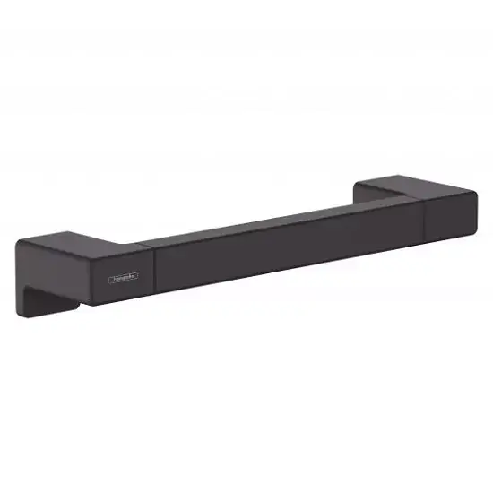 Bara de sustinere 348 mm, negru mat (matt black), Hansgrohe AddStoris 41744670 Livrare expres