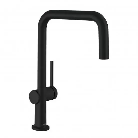 Calitate înaltă Baterie de bucatarie monocomanda U 220 Eco, 1 jet, negru mat (matt black), Hansgrohe Talis M54 72844670
