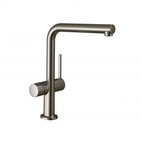 Baterie de bucatarie monocomanda 270, cu supapa de inchidere, 1 jet, inox (Stainless Steel Finish), Hansgrohe Talis M54 72827800 Nu rata