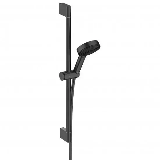 Ofertă de sezon Set de dus, cu para bara 65 cm si furtun Relaxation, negru mat (matt black), Hansgrohe Pulsify Select 24160670