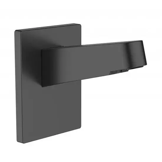Plată securizată Conector de perete pentru para de dus 260, negru mat (matt black), Hansgrohe Pulsify 24149670