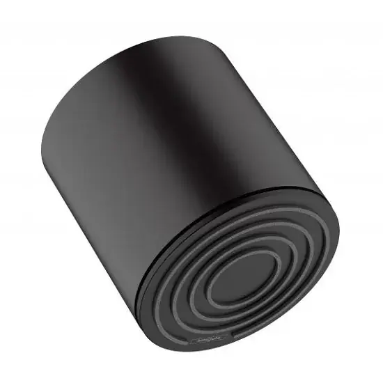 Para de dus fixa 105 1 jet Green, negru mat (matt black), Hansgrohe Pulsify S 24132670 Ofertă specială