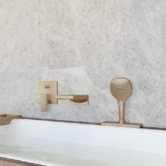 Vezi acum Baterie de baie monocomanda incastrata, cu 2 iesiri, bronz satinat (brushed bronze), Hansgrohe Metropol 32545140