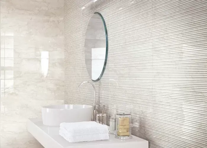 Faianta rectificata, cu efect de marmura, Marazzi Marbleplay Calacatta Plată sigură