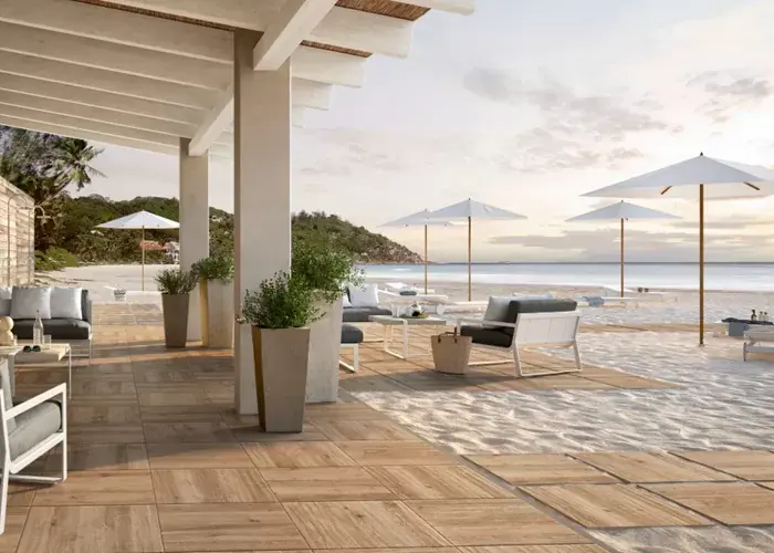 Gresie portelanata rectificata, cu aspect de lemn, Marazzi Treverkhome20 Rovere Reducere extra