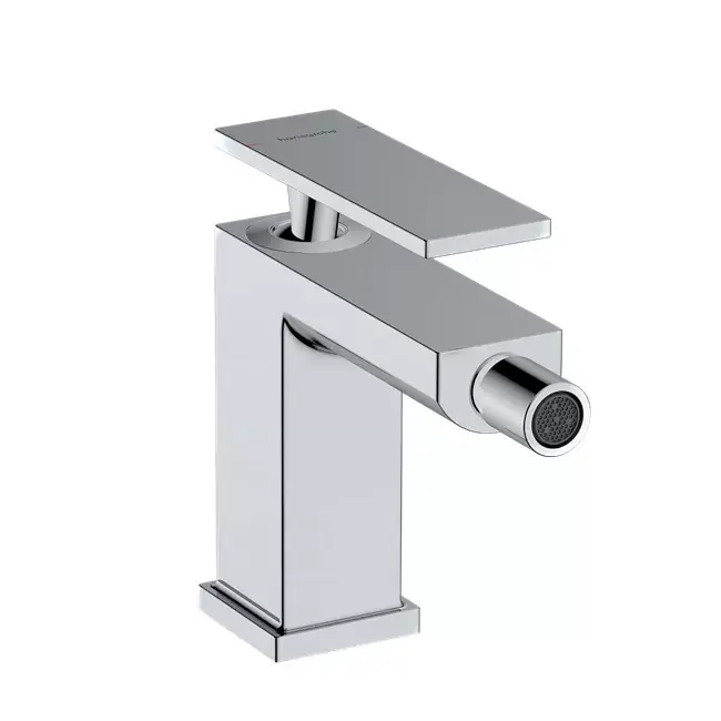 Baterie de bideu monocomanda, cu ventil pop-up, crom lucios, Hansgrohe Tecturis E 73200000 Cel mai bun preț