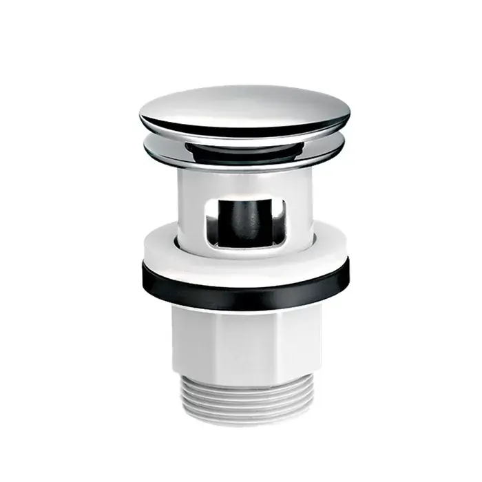 Ventil lavoar si bideu push-open, crom lucios, Hansgrohe 50105000 Reducere specială