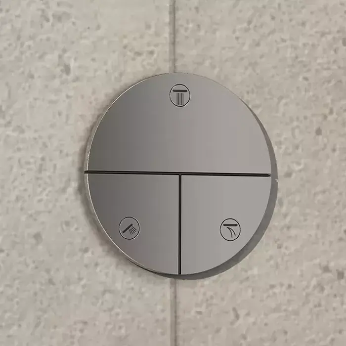 Vezi acum Unitate comanda, fara mixare, 3 functii, crom lucios, Hansgrohe ShowerSelect Comfort S 15558000