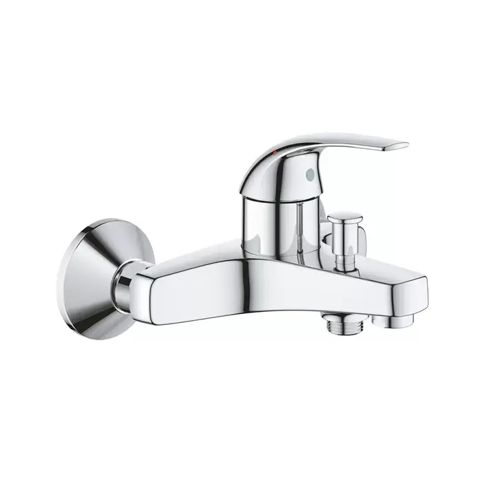 Baterie cada dus monocomanda, fara set de dus, crom, Grohe BauCurve 23599000 Ofertă de sezon